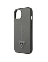 Kup Etui Guess GUHCP14SPSATLG Apple iPhone 14 srebrny/silver hardcase SaffianoTriangle Logo - GUE2124 - {ean13} - Sklep Home Screen