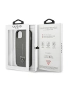 Kup Etui Guess GUHCP14SPSATLG Apple iPhone 14 srebrny/silver hardcase SaffianoTriangle Logo - GUE2124 - {ean13} - Sklep Home Screen