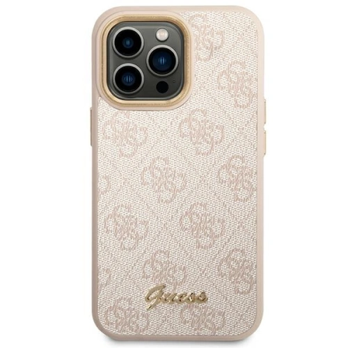 Kup Etui Guess GUHCP14XHG4SHP Apple iPhone 14 Pro Max różowy/pink hard case 4G Vintage Gold Logo - GUE2128 - {ean13} - Sklep Home Screen
