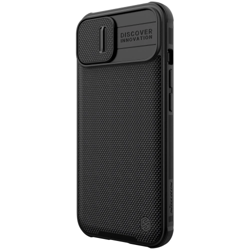 Kup Case Nillkin Texture Pro Magnetic MagSafe Apple iPhone 13 schwarz - NLK537 - {ean13} - Sklep Home Screen
