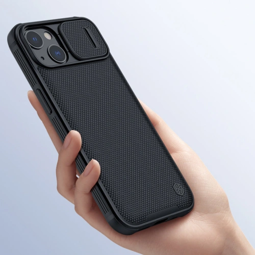 Kup Case Nillkin Texture Pro Magnetic MagSafe Apple iPhone 13 schwarz - NLK537 - {ean13} - Sklep Home Screen