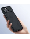 Kup Case Nillkin Texture Pro Magnetic MagSafe Apple iPhone 13 schwarz - NLK537 - {ean13} - Sklep Home Screen