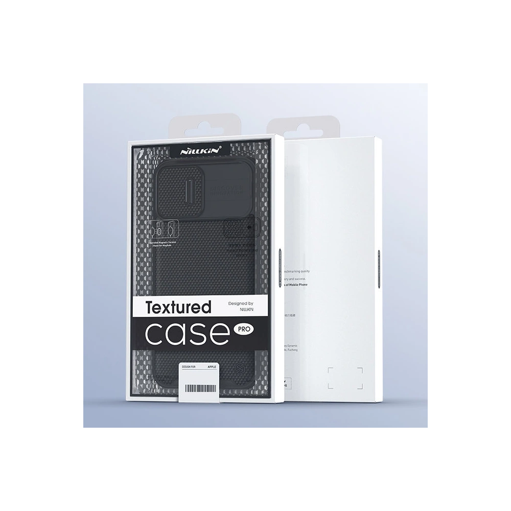 Etui Nillkin Texture Pro Magnetic MagSafe Apple iPhone 13 Pro czarny