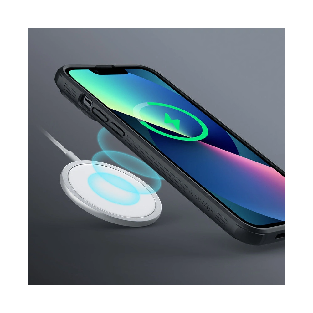 Etui Nillkin Texture Pro Magnetic MagSafe Apple iPhone 13 Pro czarny