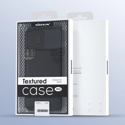 Kup Etui Nillkin Texture Pro Magnetic MagSafe Apple iPhone 13 Pro Max fekete - NLK539 - {ean13} - Sklep Home Screen