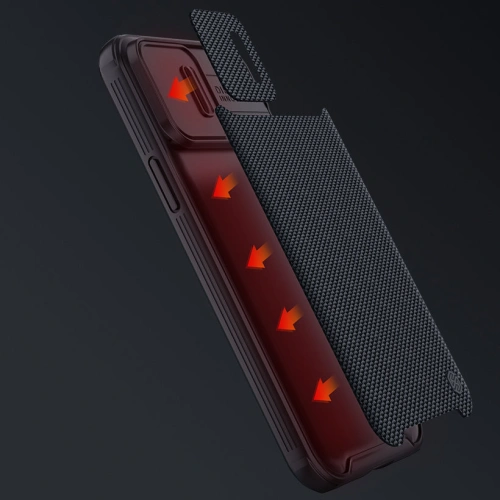 Kup Etui Nillkin Texture Pro Magnetic MagSafe Apple iPhone 13 Pro Max fekete - NLK539 - {ean13} - Sklep Home Screen