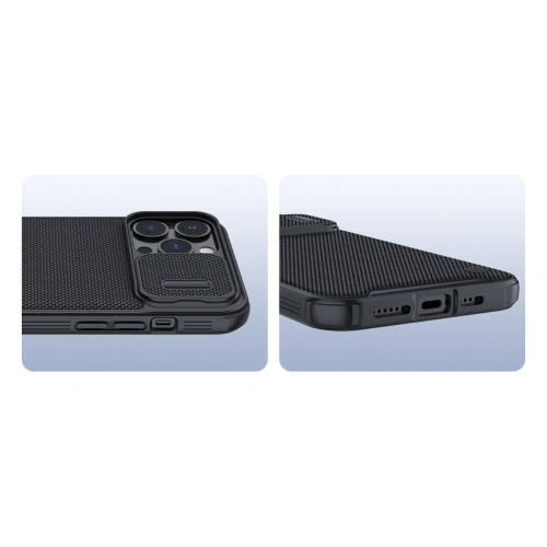 Kup Etui Nillkin Texture Pro Magnetic MagSafe Apple iPhone 13 Pro Max fekete - NLK539 - {ean13} - Sklep Home Screen