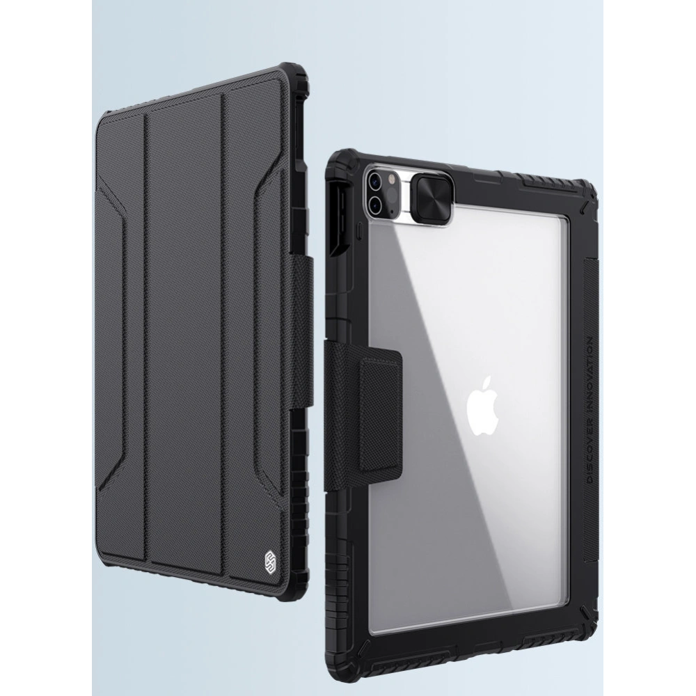 Etui Nillkin Bumper Leather Pro Smart Cover Apple iPad Pro 12.9 2020/2021 (4. i 5. generacji) czarny