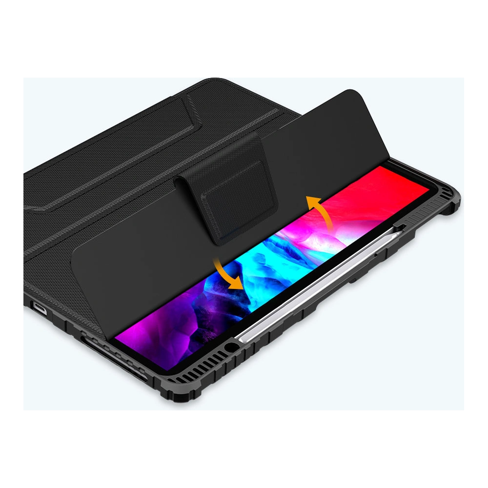 Etui Nillkin Bumper Leather Pro Smart Cover Apple iPad Pro 12.9 2020/2021 (4. i 5. generacji) czarny