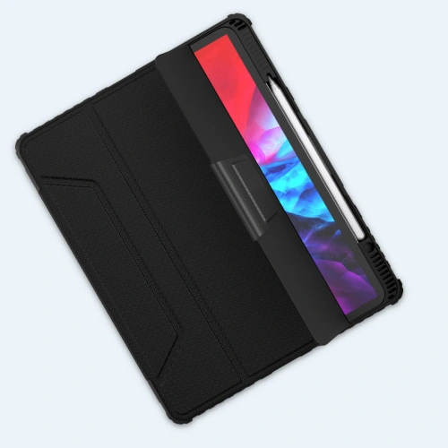 Kup Etui Nillkin Bumper Leather Pro Smart Cover Apple iPad Pro 12.9 2020/2021 (4. i 5. generacji) czarny - NLK540 - {ean13} - Sklep Home Screen
