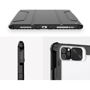Kup Etui Nillkin Bumper Leather Pro Smart Cover Apple iPad Pro 12.9 2020/2021 (4. i 5. generacji) czarny - NLK540 - {ean13} - Sklep Home Screen