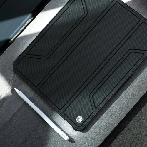 Kup Etui Nillkin Bumper Leather Pro Smart Cover Apple iPad Pro 12.9 2020/2021 (4. i 5. generacji) czarny - NLK540 - {ean13} - Sklep Home Screen