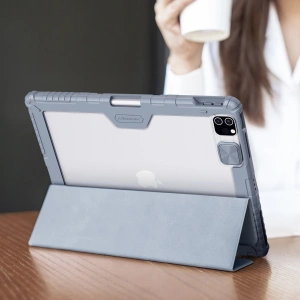 Kup Etui Nillkin Bumper Leather Pro Smart Cover Apple iPad Pro 12.9 2020/2021 (4. i 5. generacji) czarny - NLK540 - {ean13} - Sklep Home Screen