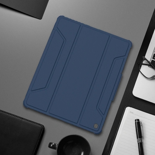 Kup Etui Nillkin Bumper Leather Pro Smart Cover Apple iPad Pro 12.9 2020/2021 (4. i 5. generacji) czarny - NLK540 - {ean13} - Sklep Home Screen