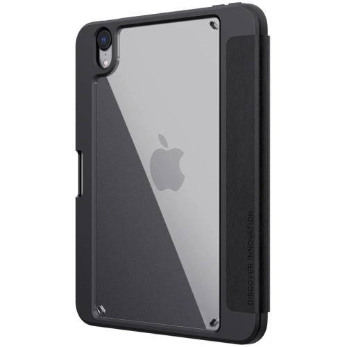 Kup Etui Nillkin Bevel Leather Apple iPad mini 2021 (6. generációs) / iPad mini 8.3" 2024 7gen fekete - NLK541 - {ean13} - Sklep Home Screen
