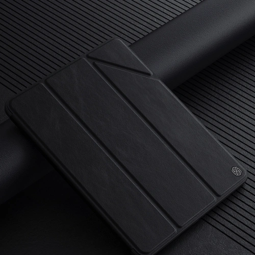 Kup Etui Nillkin Bevel Leather Apple iPad mini 2021 (6. generációs) / iPad mini 8.3" 2024 7gen fekete - NLK541 - {ean13} - Sklep Home Screen