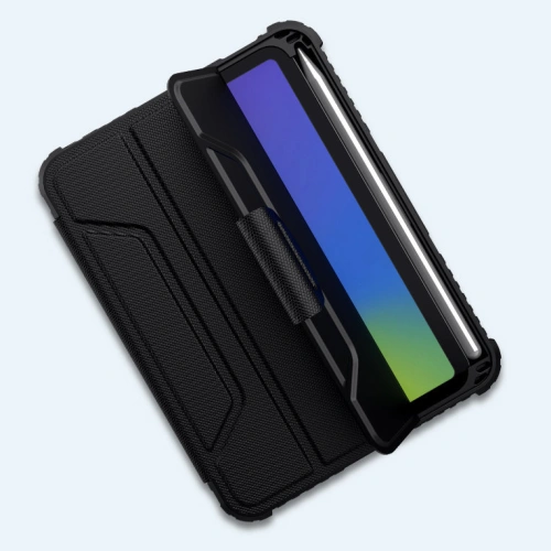 Kup Etui Nillkin Bumper Leather Pro Smart Cover Apple iPad mini 2021 (6. generáció) / iPad mini 8.3" 2024 7gen fekete - NLK544 - {ean13} - Sklep Home Screen