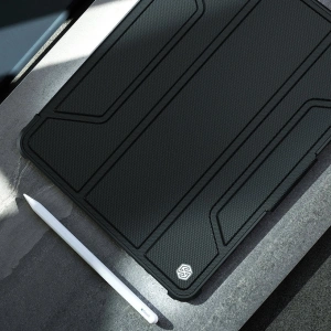 Kup Etui Nillkin Bumper Leather Pro Smart Cover Apple iPad mini 2021 (6. generáció) / iPad mini 8.3" 2024 7gen fekete - NLK544 - {ean13} - Sklep Home Screen