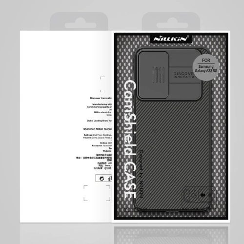 Kup Etui Nillkin CamShield Samsung Galaxy A33 5G modrý - NLK545 - {ean13} - Sklep Home Screen