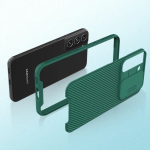 Kup Etui Nillkin CamShield Pro Samsung Galaxy S22 albastru - NLK546 - {ean13} - Sklep Home Screen