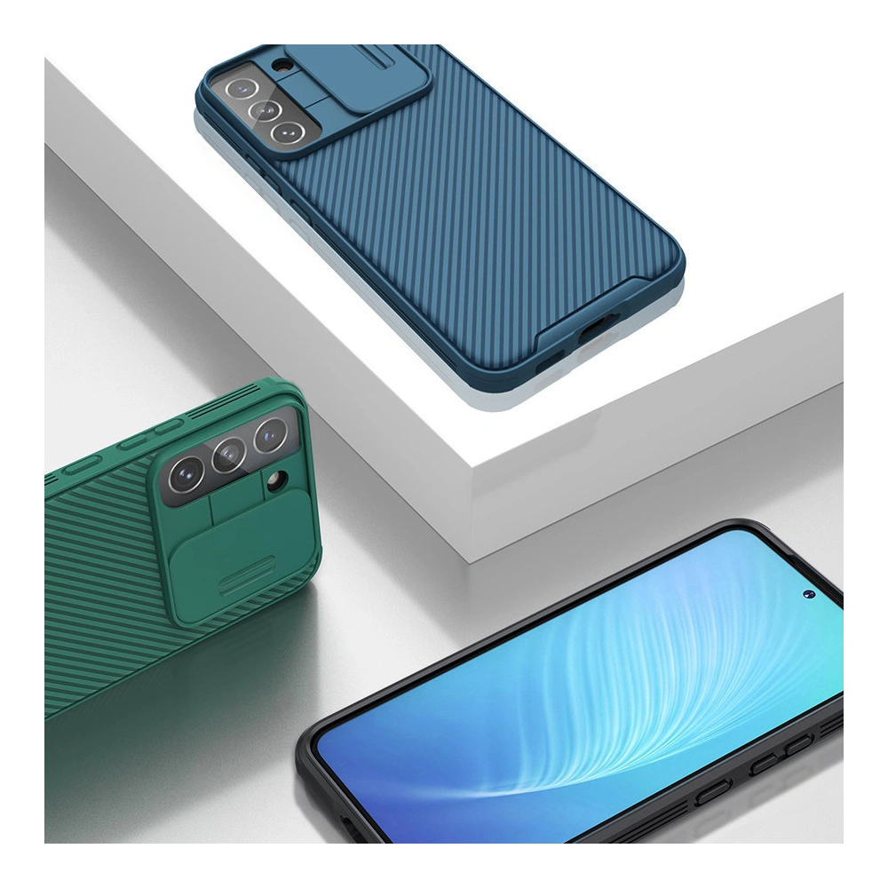 Etui Nillkin CamShield Pro Samsung Galaxy S22 niebieski
