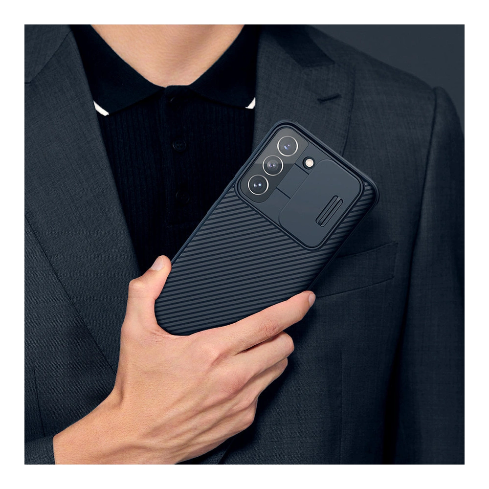 Etui Nillkin CamShield Pro Samsung Galaxy S22 niebieski