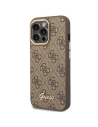 Buy Guess GUHCP14XHG4SHW Apple iPhone 14 Pro Max brown hard case 4G Vintage Gold Logo - GUE2129 - {ean13} - Home Screen Store Europe