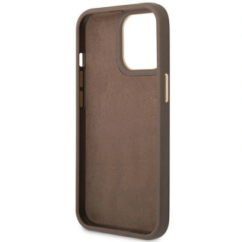 Kup Etui Guess GUHCP14XHG4SHW Apple iPhone 14 Pro Max brązowy/brown hard case 4G Vintage Gold Logo - GUE2129 - {ean13} - Sklep Home Screen