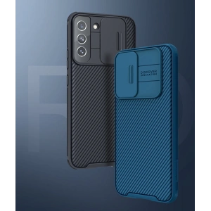 Etui Nillkin CamShield Pro Samsung Galaxy S22+ Plus niebieski