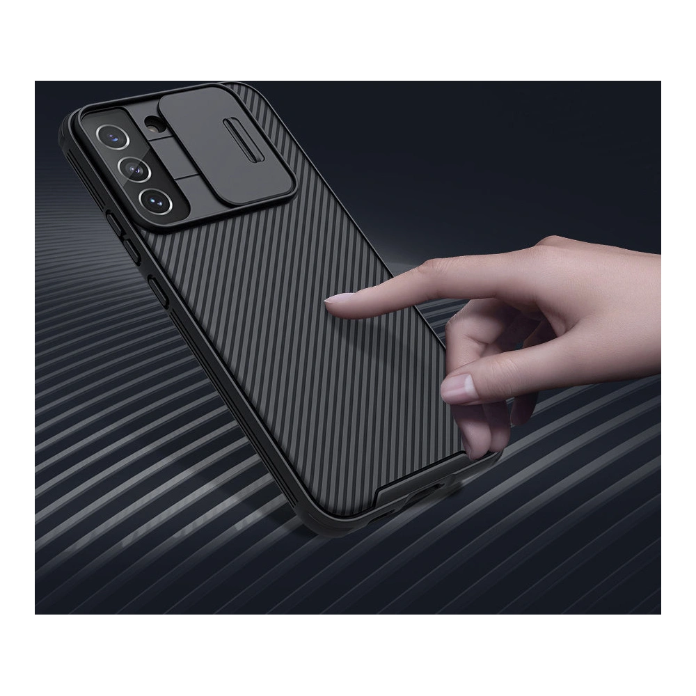 Etui Nillkin CamShield Pro Samsung Galaxy S22+ Plus niebieski