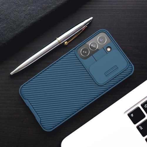 Kup Etui Nillkin CamShield Pro Samsung Galaxy S22+ Plus albastru - NLK547 - {ean13} - Sklep Home Screen