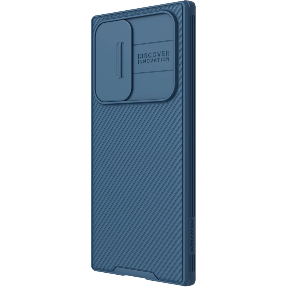 Etui Nillkin CamShield Pro Samsung Galaxy S22 Ultra niebieski