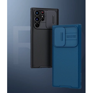 Kup Case Nillkin CamShield Pro Samsung Galaxy S22 Ultra blau - NLK548 - {ean13} - Sklep Home Screen