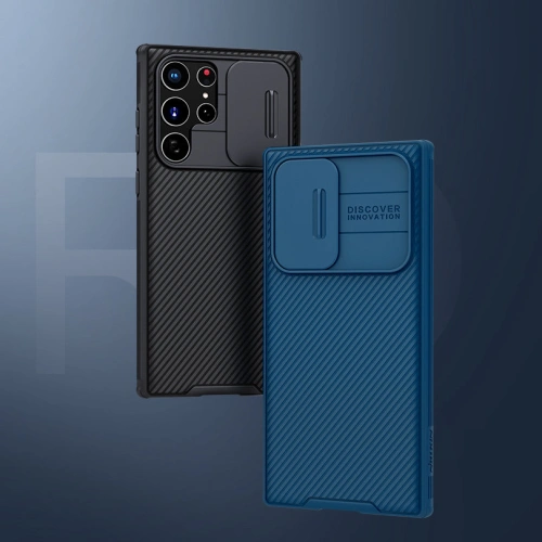 Kup Etui Nillkin CamShield Pro Samsung Galaxy S22 Ultra modrý - NLK548 - {ean13} - Sklep Home Screen