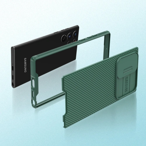 Kup Etui Nillkin CamShield Pro Samsung Galaxy S22 Ultra modrý - NLK548 - {ean13} - Sklep Home Screen