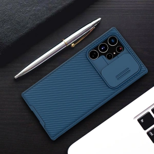Kup Case Nillkin CamShield Pro Samsung Galaxy S22 Ultra blau - NLK548 - {ean13} - Sklep Home Screen