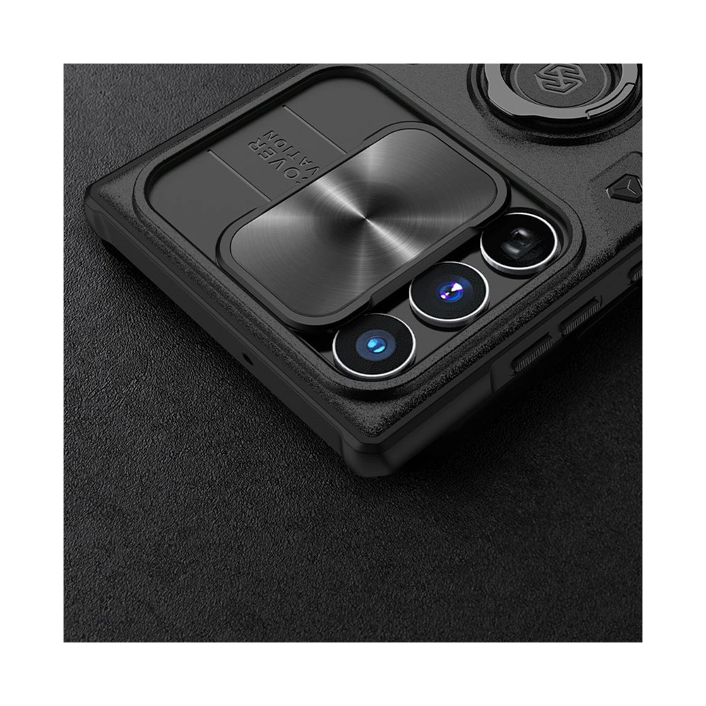 Etui Nillkin CamShield Armor Samsung Galaxy S22 Ultra czarny