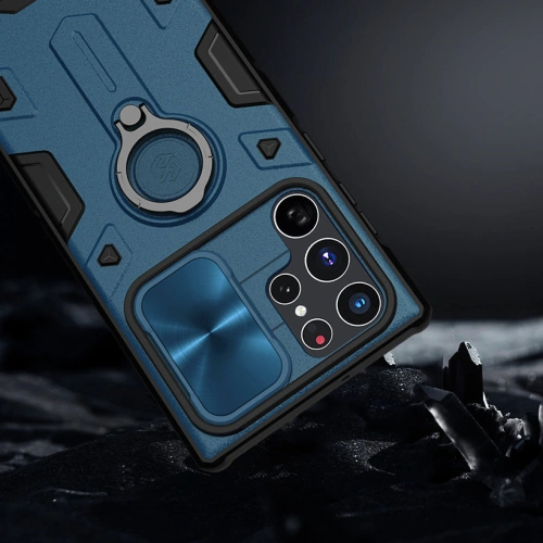 Kup Etui Nillkin CamShield Armor Samsung Galaxy S22 Ultra czarny - NLK549 - {ean13} - Sklep Home Screen