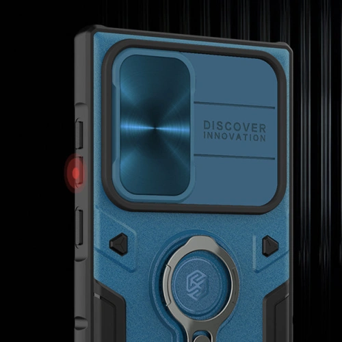 Kup Case Nillkin CamShield Armor Samsung Galaxy S22 Ultra schwarz - NLK549 - {ean13} - Sklep Home Screen