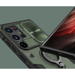 Kup Case Nillkin CamShield Armor Samsung Galaxy S22 Ultra schwarz - NLK549 - {ean13} - Sklep Home Screen
