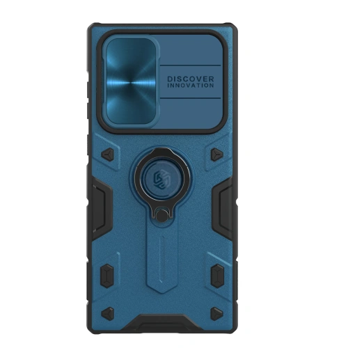 Kup Etui Nillkin CamShield Armor Samsung Galaxy S22 Ultra modrý - NLK550 - {ean13} - Sklep Home Screen
