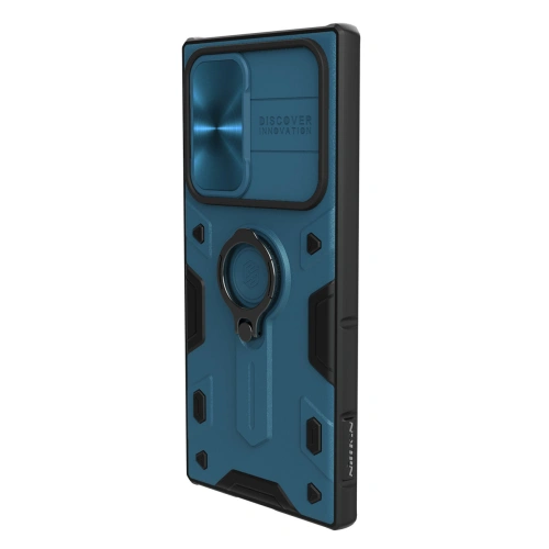 Kup Case Nillkin CamShield Armor Samsung Galaxy S22 Ultra blau - NLK550 - {ean13} - Sklep Home Screen