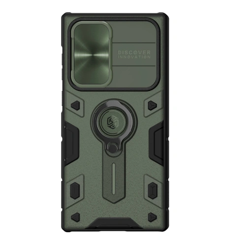 Kup Case Nillkin CamShield Armor Samsung Galaxy S22 Ultra grün - NLK551 - {ean13} - Sklep Home Screen