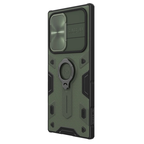 Kup Etui Nillkin CamShield Armor Samsung Galaxy S22 Ultra zielony - NLK551 - {ean13} - Sklep Home Screen