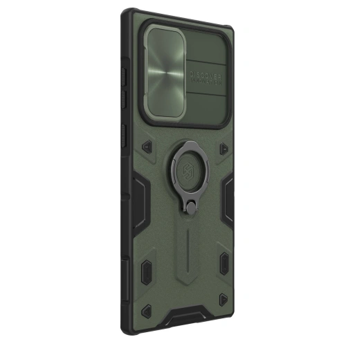 Kup Etui Nillkin CamShield Armor Samsung Galaxy S22 Ultra zielony - NLK551 - {ean13} - Sklep Home Screen
