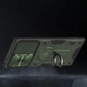 Kup Case Nillkin CamShield Armor Samsung Galaxy S22 Ultra grün - NLK551 - {ean13} - Sklep Home Screen