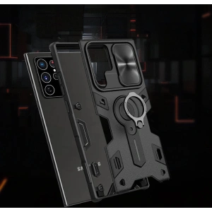 Kup Case Nillkin CamShield Armor Samsung Galaxy S22 Ultra grün - NLK551 - {ean13} - Sklep Home Screen