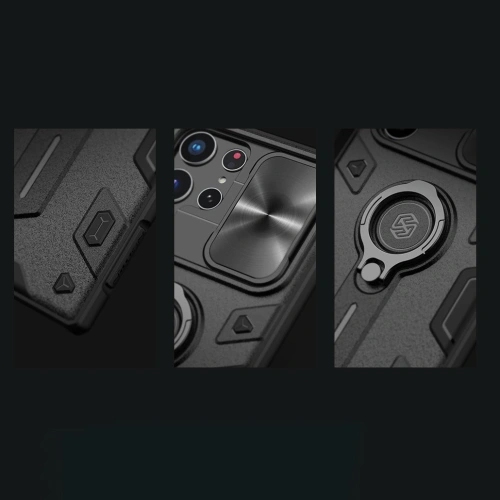 Kup Etui Nillkin CamShield Armor Samsung Galaxy S22 Ultra zielony - NLK551 - {ean13} - Sklep Home Screen