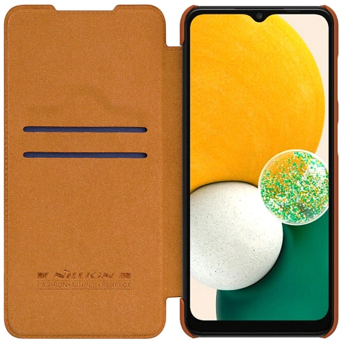 Kup Case Nillkin Qin Samsung Galaxy A13 5G braun - NLK554 - {ean13} - Sklep Home Screen