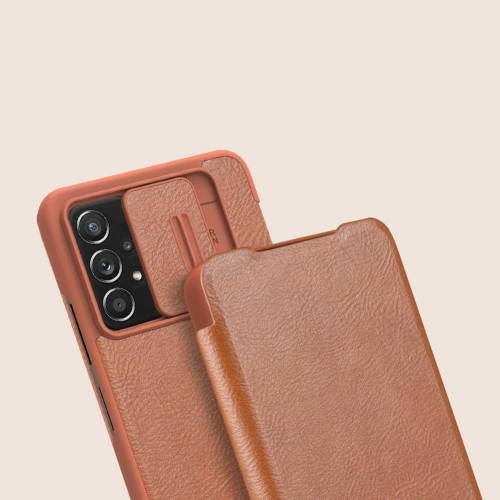 Kup Etui Nillkin Qin Samsung Galaxy A73 fekete - NLK555 - {ean13} - Sklep Home Screen
